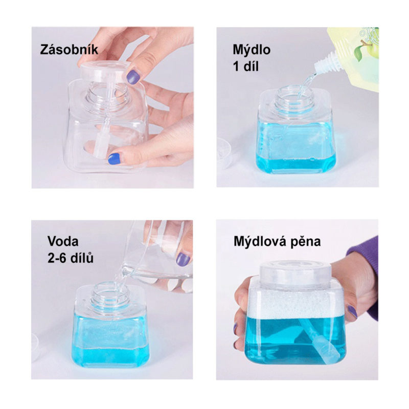 bezdotykový dávkovač mydla Helpmation MSH001.jpgzásobník